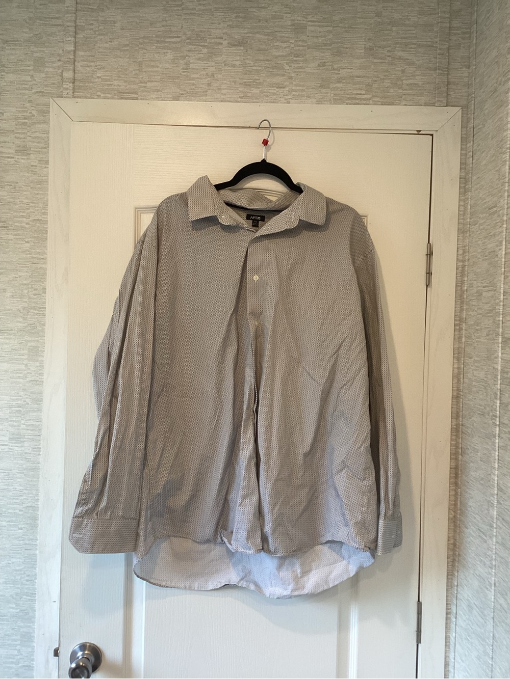 Apt. 9 Men’s Pattern Long-Sleeve Button Shirt 2XL Euc